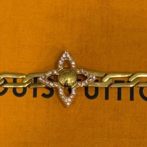 Alternative view of Lv Swarovski Crystal Flower Power Bracelet.