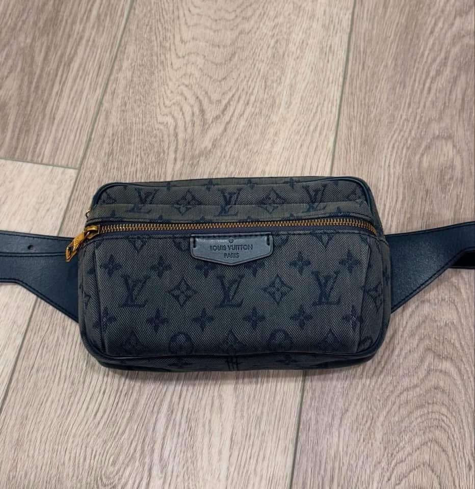 Lv denim belt bag