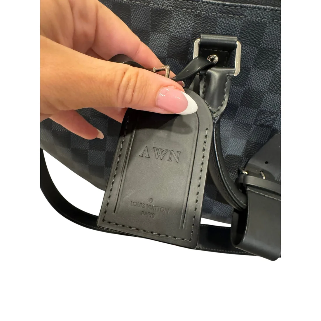 Keepall Bandoulière 45 In Damier graphit - Image 4