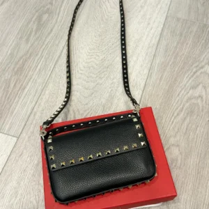 Valentino Rockstud Calfskin Pouch
