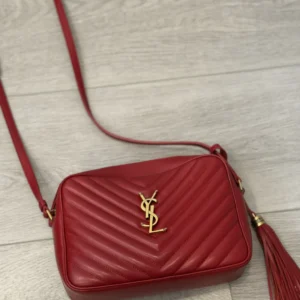 YSL Red Camera bag