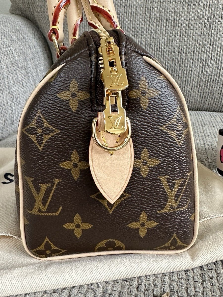 Brand New LOUIS VUITTON Speedy Bandoulière 20 Noir Strap M45957 with Receipt - Image 8