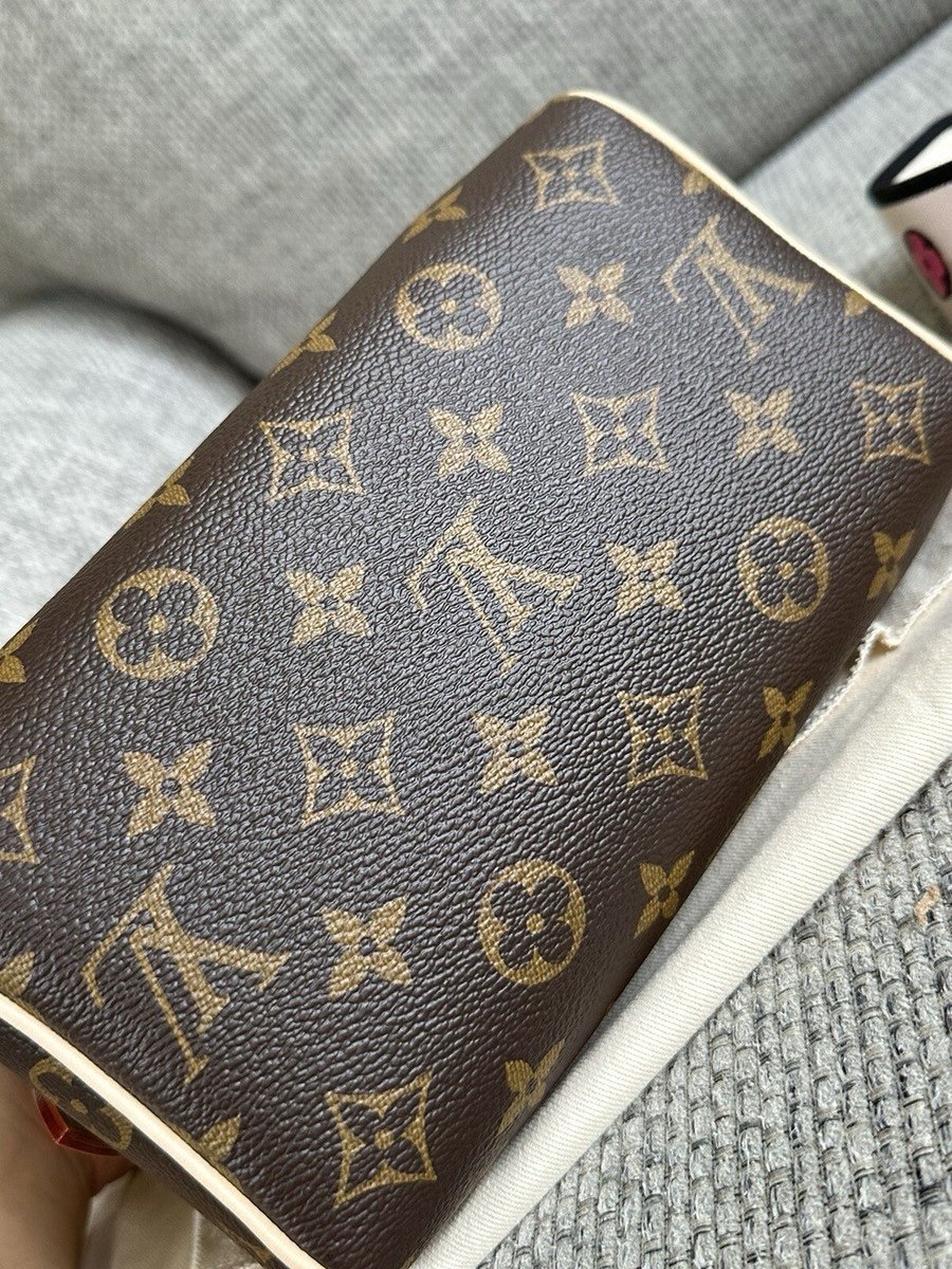 Brand New LOUIS VUITTON Speedy Bandoulière 20 Noir Strap M45957 with Receipt - Image 3