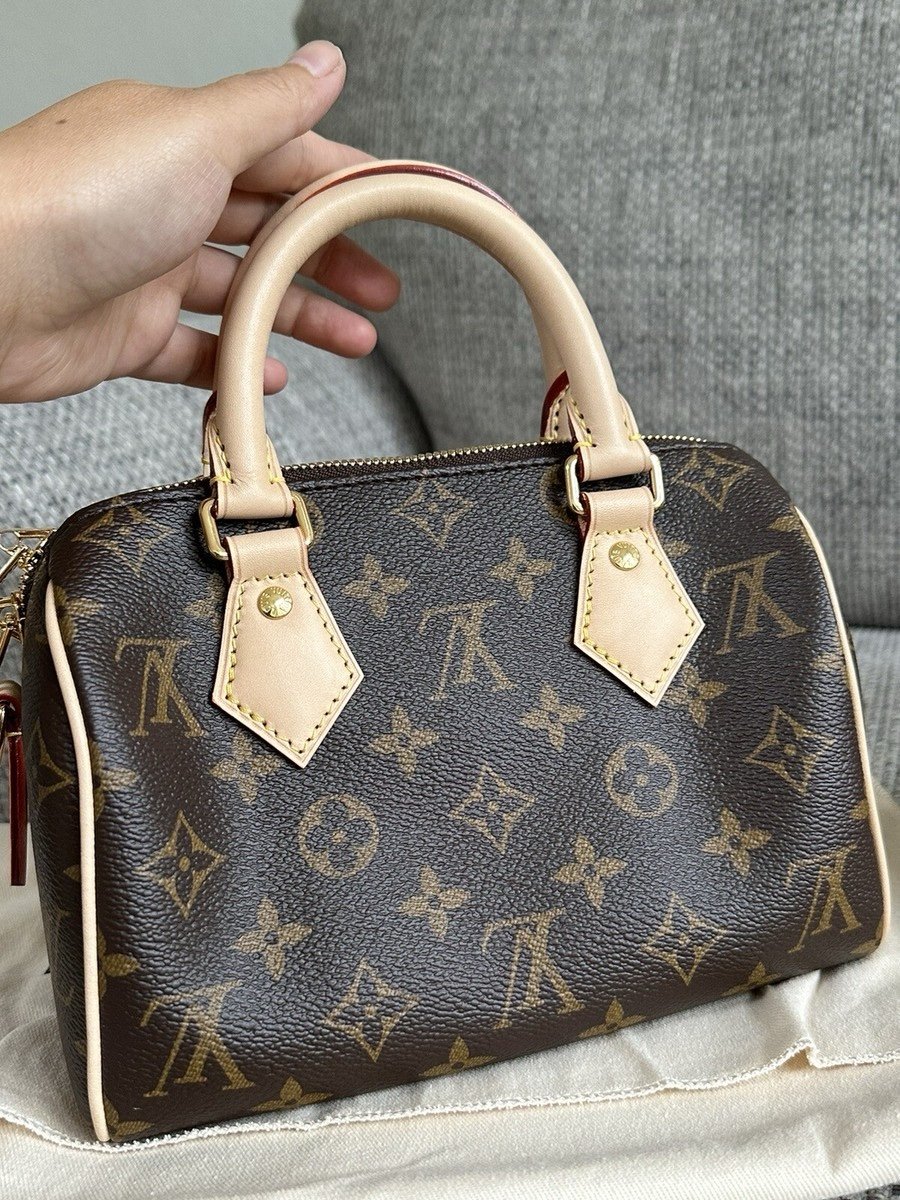Brand New LOUIS VUITTON Speedy Bandoulière 20 Noir Strap M45957 with Receipt - Image 5