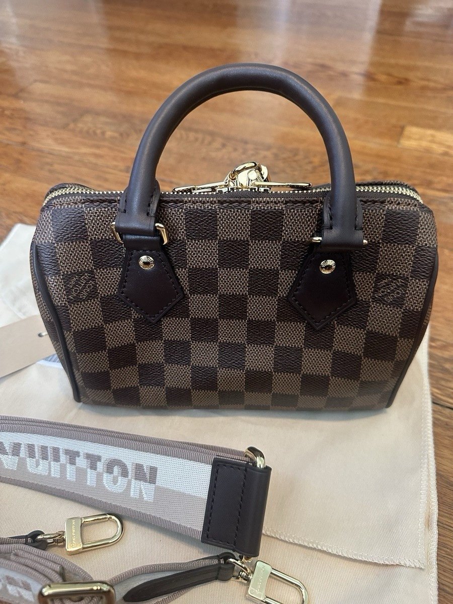 Louis Vuitton Speedy Bandouliere Bag Damier Ebene 20 - Image 3