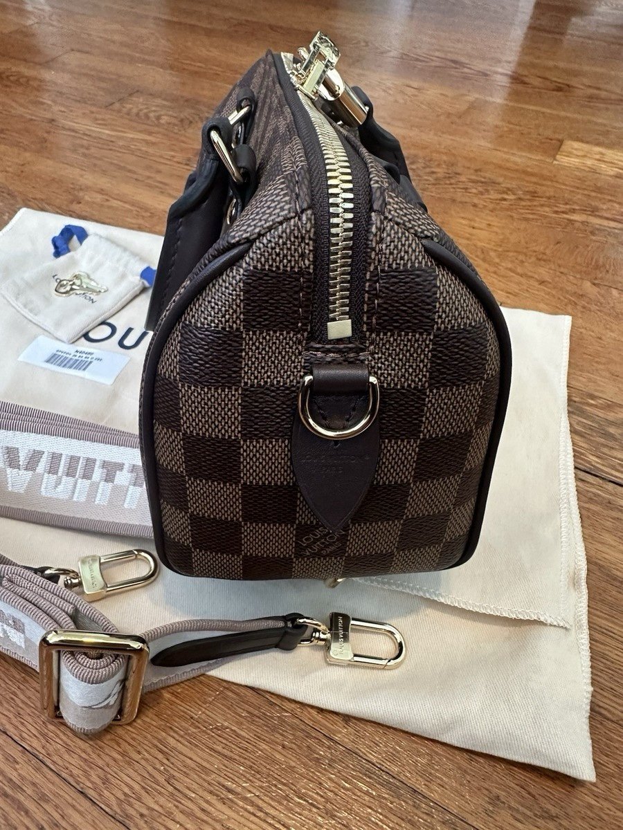 Louis Vuitton Speedy Bandouliere Bag Damier Ebene 20 - Image 4