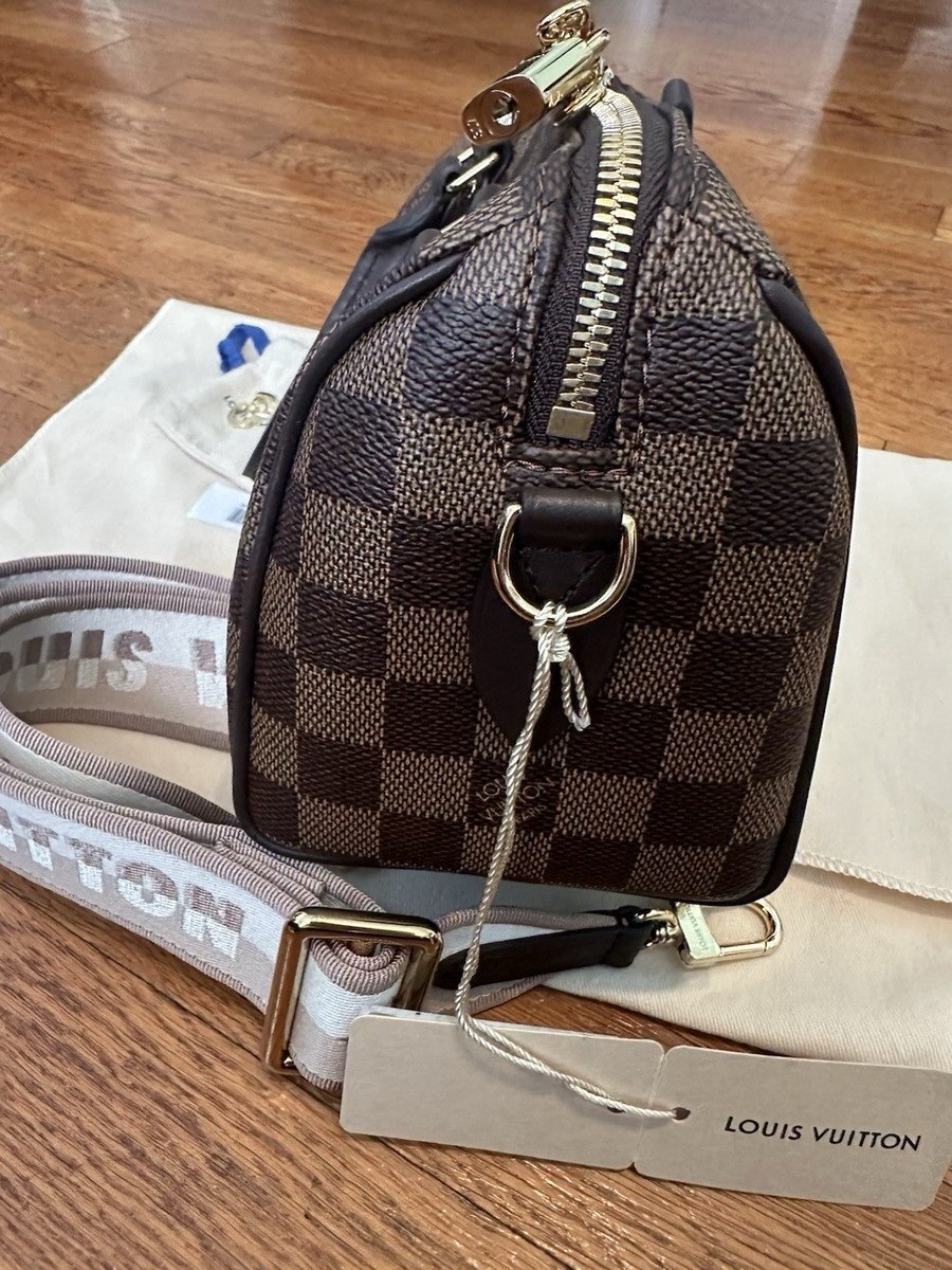 Louis Vuitton Speedy Bandouliere Bag Damier Ebene 20 - Image 5