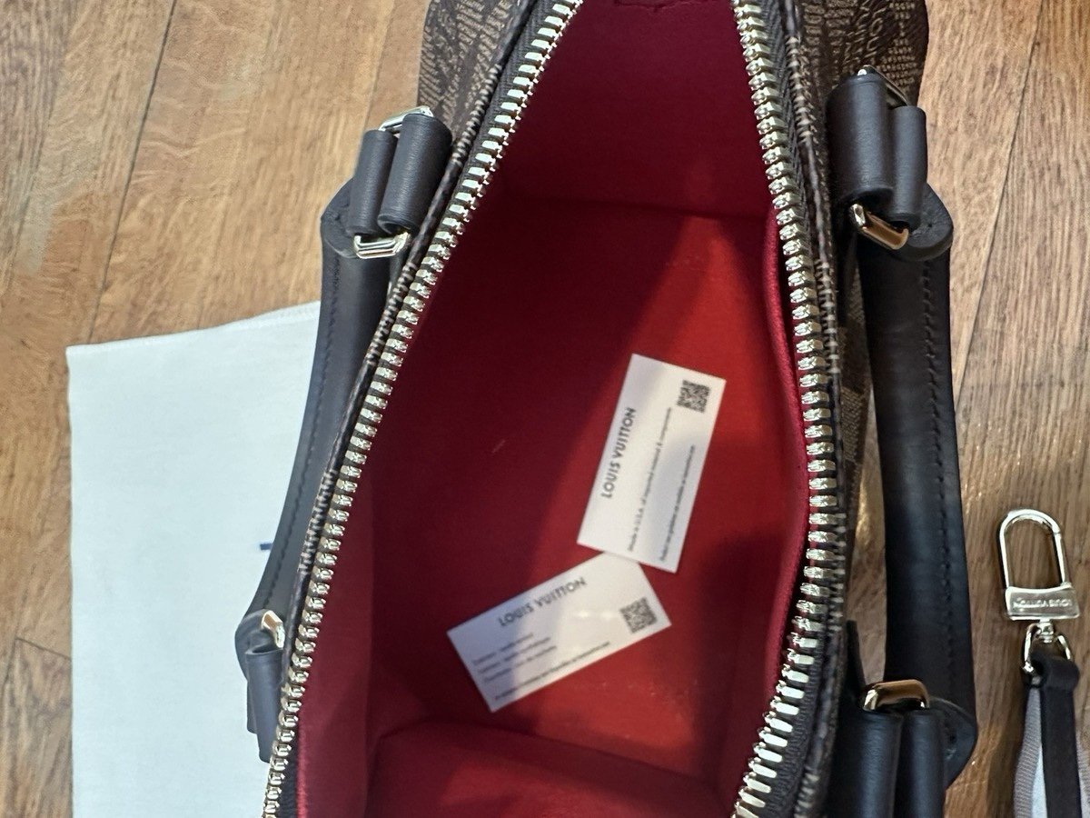 Louis Vuitton Speedy Bandouliere Bag Damier Ebene 20 - Image 2