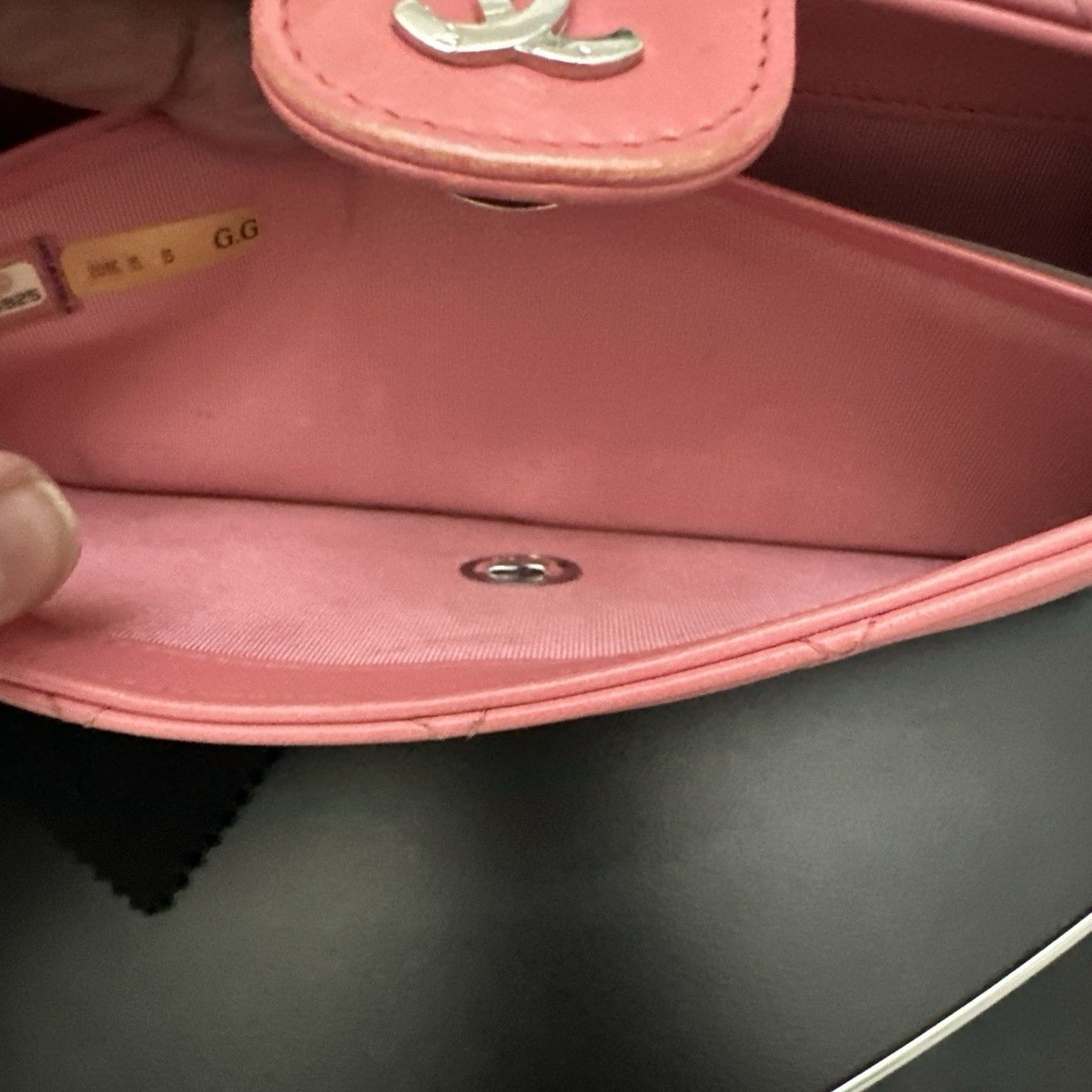 CHANEL Long Zippy Wallet-Pink Lambskin Leather. With Box, Dust Cover And Cards - Image 7