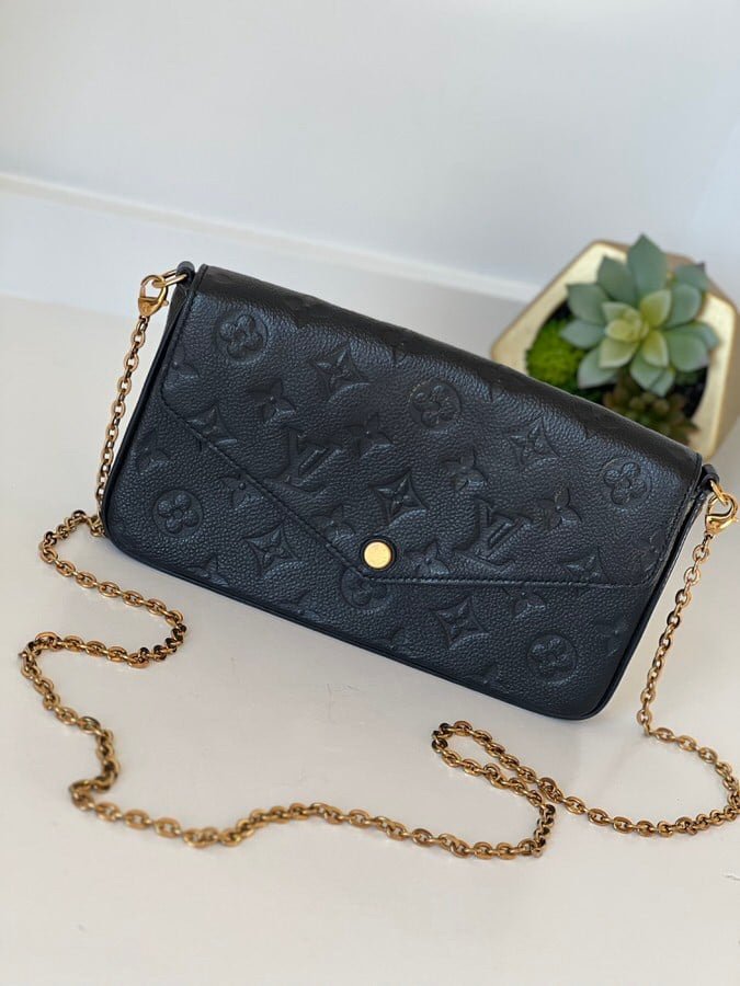 Louis Vuitton Pochette Felicie Empreinte Noir