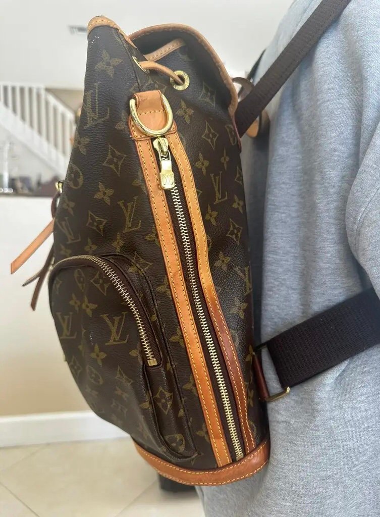 Authentic Louis Vuitton Monogram Sac A Dos Bosphore backpack - Image 3