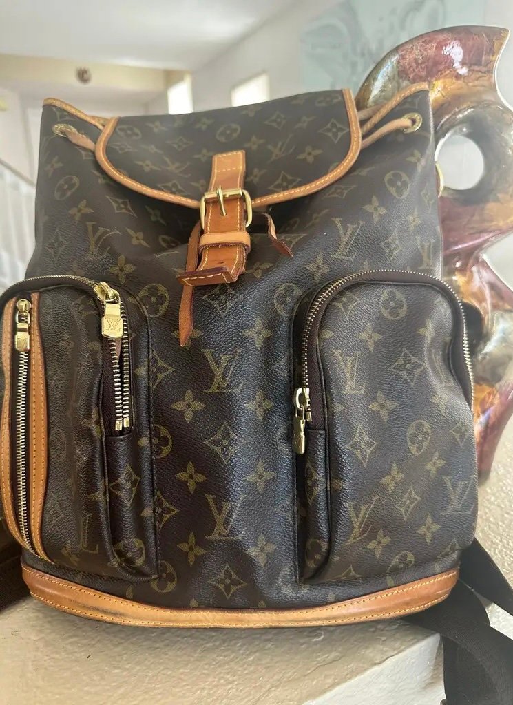 Authentic Louis Vuitton Monogram Sac A Dos Bosphore backpack - Image 10