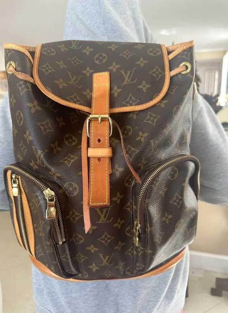 Authentic Louis Vuitton Monogram Sac A Dos Bosphore backpack - Image 12