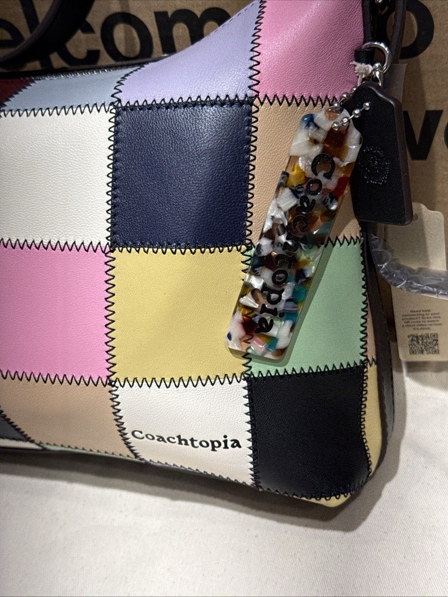 Coach Coachtopia Alter Ego Slouchy Shoulder Bag Multi Pink - Image 8