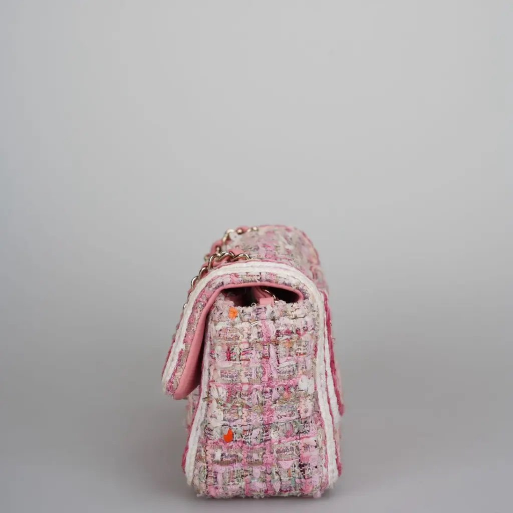 Chanel T Timeless/classique tweed handbag - Image 3