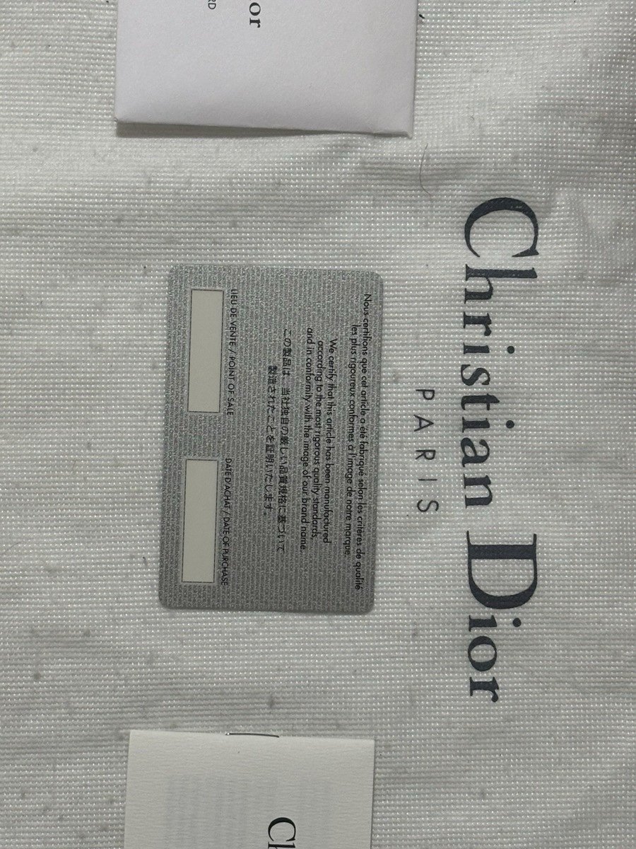 Christian Dior Medium Saddle Bag with purse strap and riding strap. - Image 7