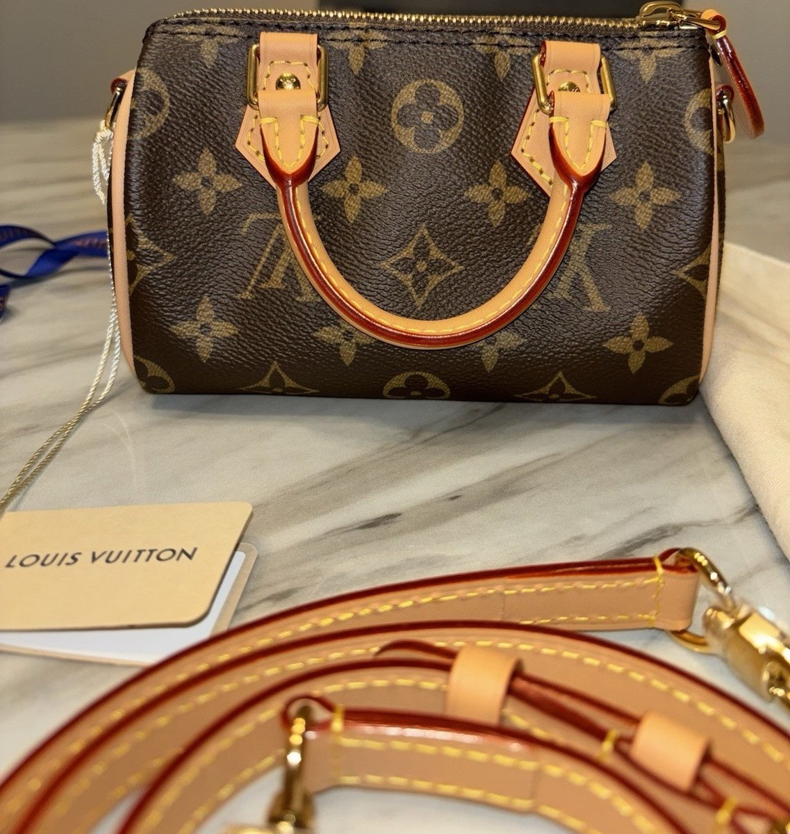 Louis Vuitton Monogram Nano Speedy - Image 6