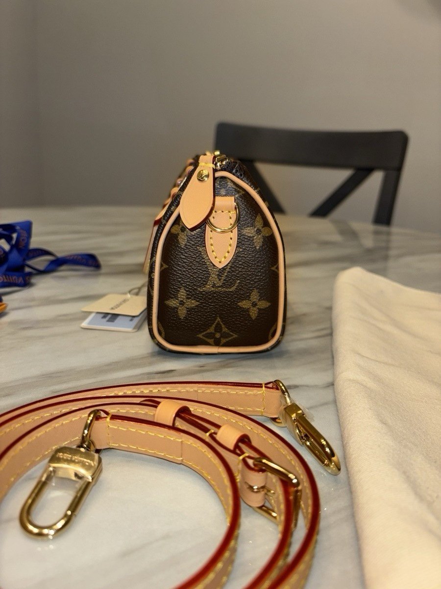 Louis Vuitton Monogram Nano Speedy - Image 9
