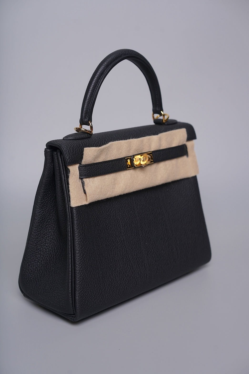 Hermes Kelly 25 in Noir Togo Phw (Brand New) - Image 9