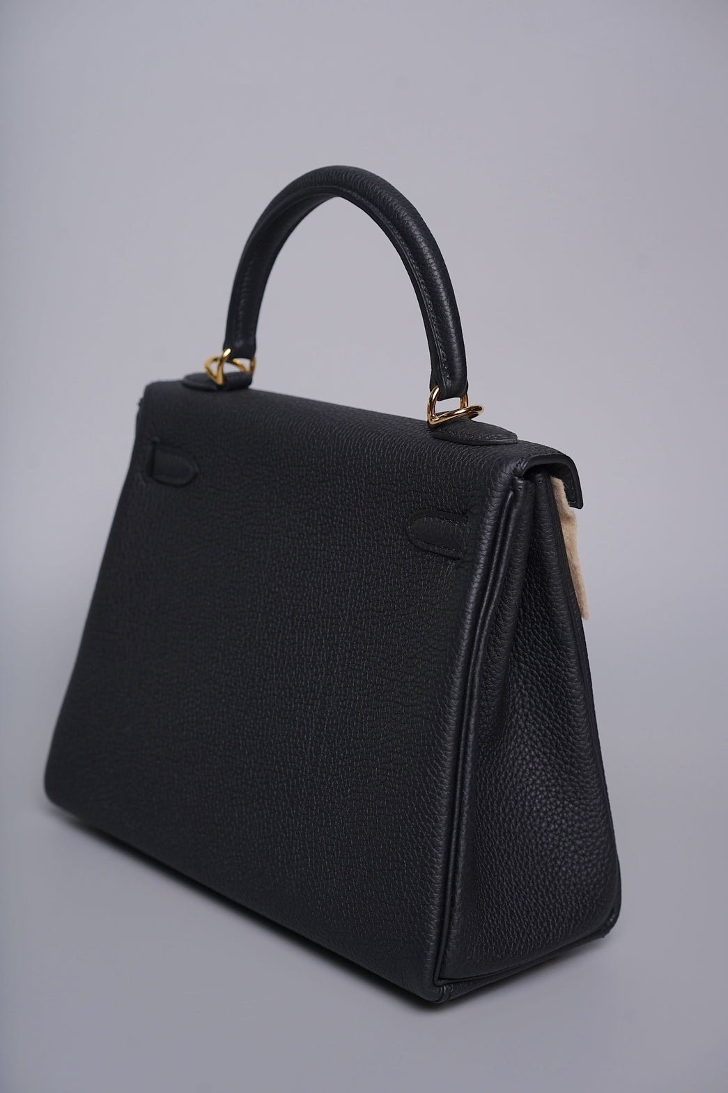 Hermes Kelly 25 in Noir Togo Phw (Brand New) - Image 8