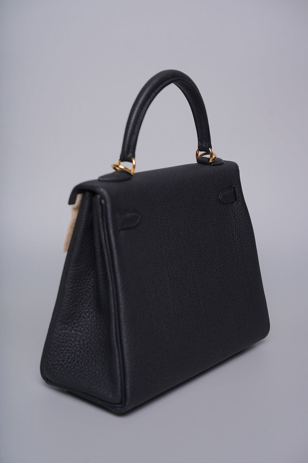 Hermes Kelly 25 in Noir Togo Phw (Brand New) - Image 7
