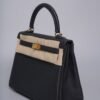 Hermes Kelly 25 in Noir Togo Phw (Brand New)