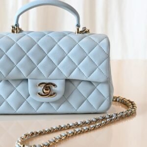 CHANEL MINI RECTANGULAR TOP HANDLE - Image 12