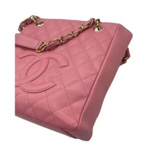 Chanel Petite Shopping Tote leather handbag
Very good condition
Pink, Leather - Image 11