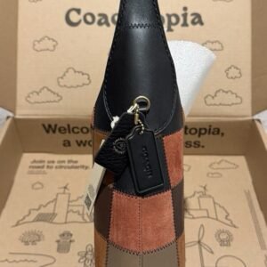 Alternative view of Coachtopia Alter/Ego Brooklyn Shoulder Bag 28 Black/Clay Multi Brand New