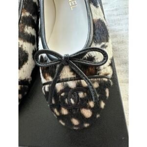 Chanel Leather ballet flats Never worn, with tag - Image 3