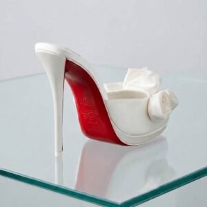 Mere Lachaise Mule
120 mm Mules - Crepe satin - Ivory - Women - Image 7