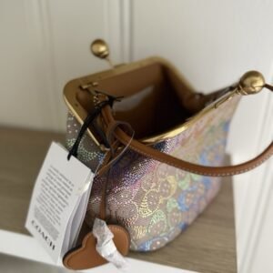 Coach Rainbow Crystal Kisslock 16 Limited Edition - Image 3