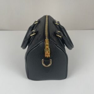 Louis Vuitton Speedy 20 bag in black embossed leather - Image 3