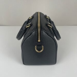 Louis Vuitton Speedy 20 bag in black embossed leather - Image 12