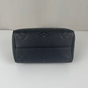 Louis Vuitton Speedy 20 bag in black embossed leather - Image 14