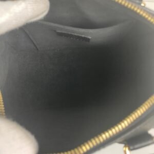 Louis Vuitton Speedy 20 bag in black embossed leather - Image 6