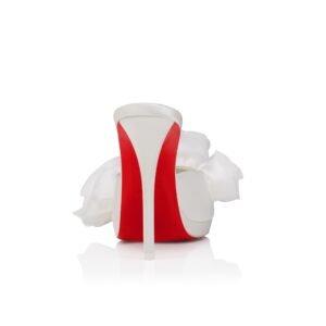 Alternative view of Mere Lachaise Mule
120 mm Mules - Crepe satin - Ivory - Women