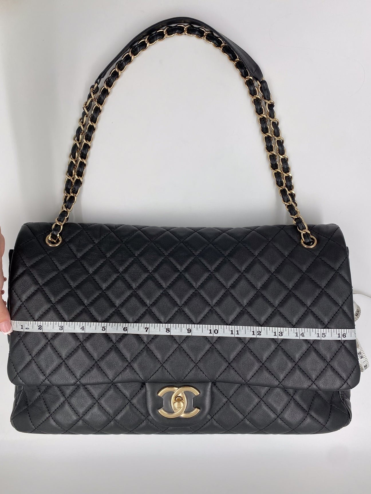 Chanel Quilted XXL Travel Flap Bag - Image 2