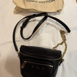 Louis Vuitton Mini Bumbag Black Empriente