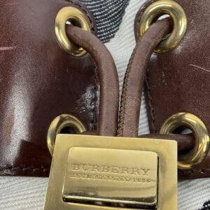 Burberry Supernova Check Designer Hobo Bag - Image 9