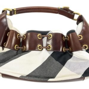 Burberry Supernova Check Designer Hobo Bag