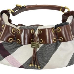 Burberry Supernova Check Designer Hobo Bag - Image 3