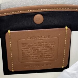 COACH Ryder Satchel 38 Black - Image 3