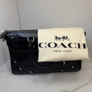 COACH Ryder Satchel 38 Black