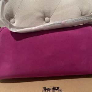 Coach Mini Haversack 27 Turnlock Bag In Magenta Pink NWT Gift Boxed - Image 6