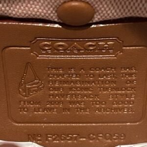 Coach Mini Haversack 27 Turnlock Bag In Magenta Pink NWT Gift Boxed - Image 4