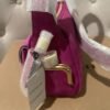 Coach Mini Haversack 27 Turnlock Bag In Magenta Pink NWT Gift Boxed