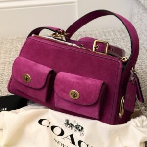Coach Turnlock Haversack Bag 27 - Image 9