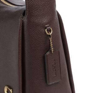 Coach Lola Shoulder bag grained leather maple - Image 3
